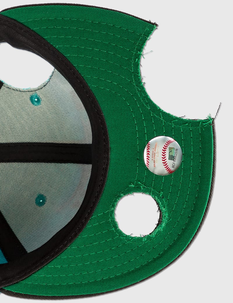 ニューエラ オフホワイト マイアミ マーリンズ キャップ Off-White™ - Off-White x New Era MLB マイアミ マーリンズ