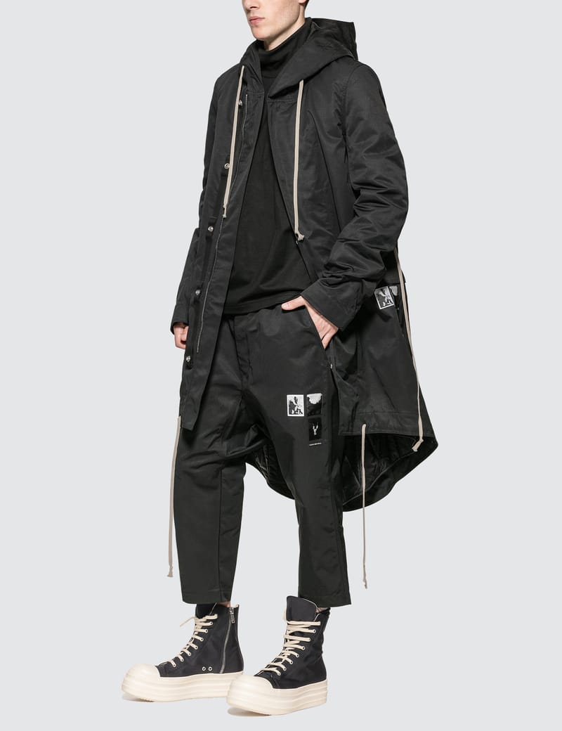 Rick Owens Drkshdw - Fishtail Parka | HBX - Globally Curated