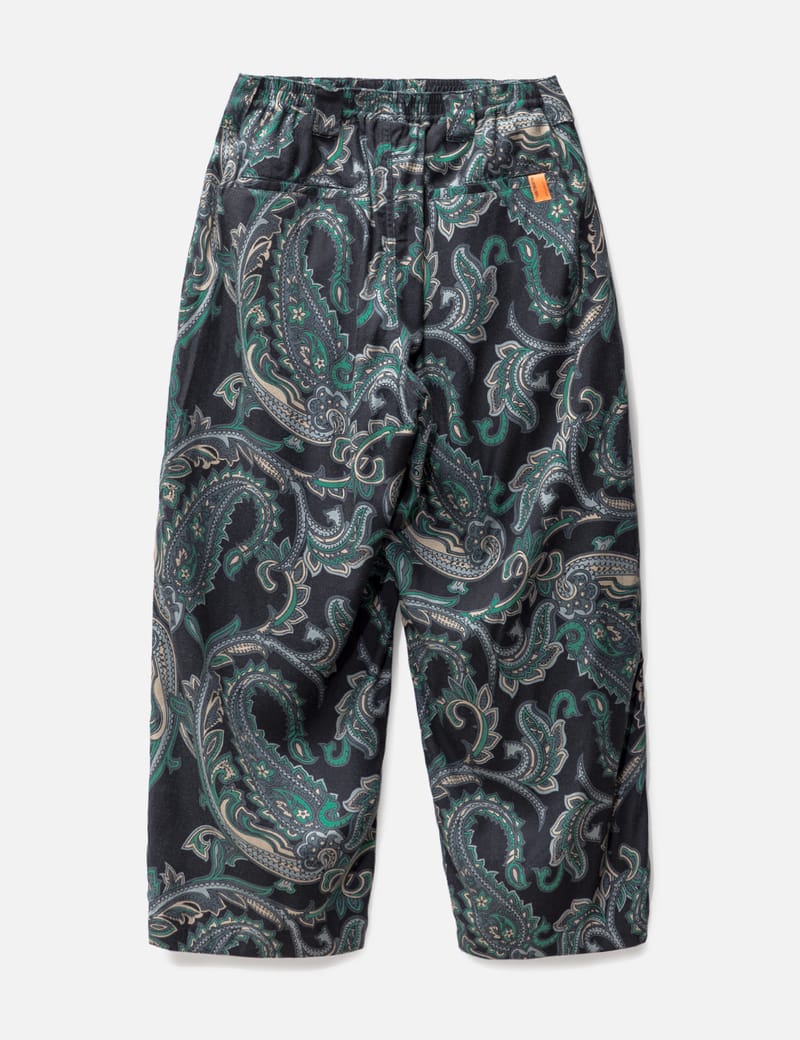 PAISLEY BAGGY SLACKS - スラックス