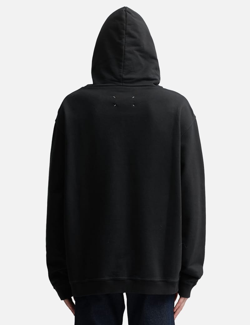 Maison Margiela - Distorted Logo Hoodie | HBX - Globally Curated