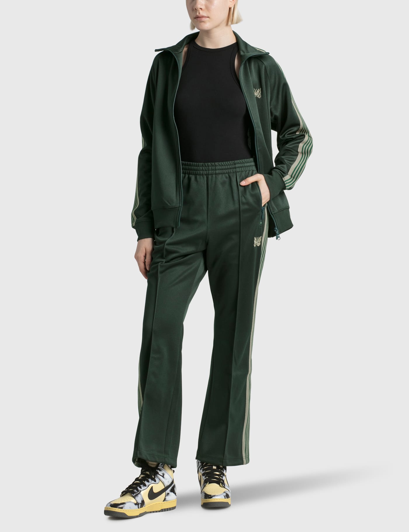 Needles - Poly Smooth Boot-cut Track Pant | HBX - Globally Curated 