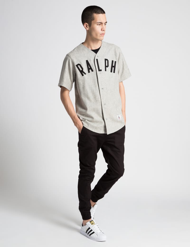 Acapulco Gold - Heather Grey Ralph Baseball Jersey | HBX