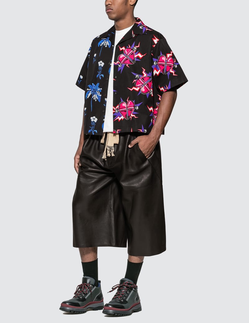 Prada - Double Match Poplin Shirt | HBX - Globally Curated Fashion