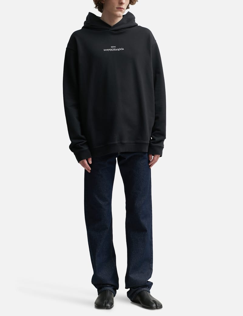 Maison Margiela - Distorted Logo Hoodie | HBX - Globally Curated