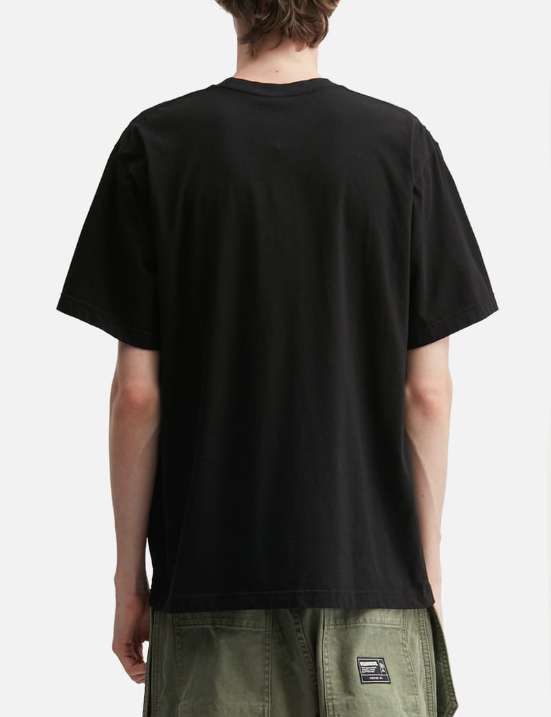 NEIGHBORHOOD 黒 Tシャツ 未開封 NEIGHBORHOOD NEIGHBORHOOD T-Shirt Short Sleeves-3 - Black cotton