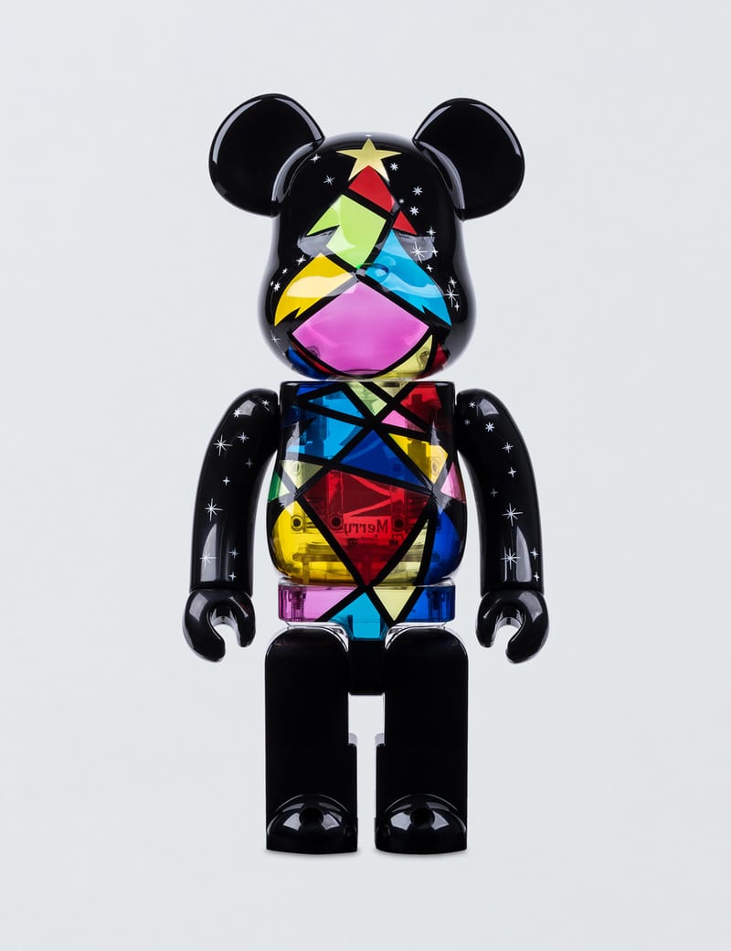 Medicom Toy - 400% Stained Glass Bea@rbrick | HBX - Globally Curated ...