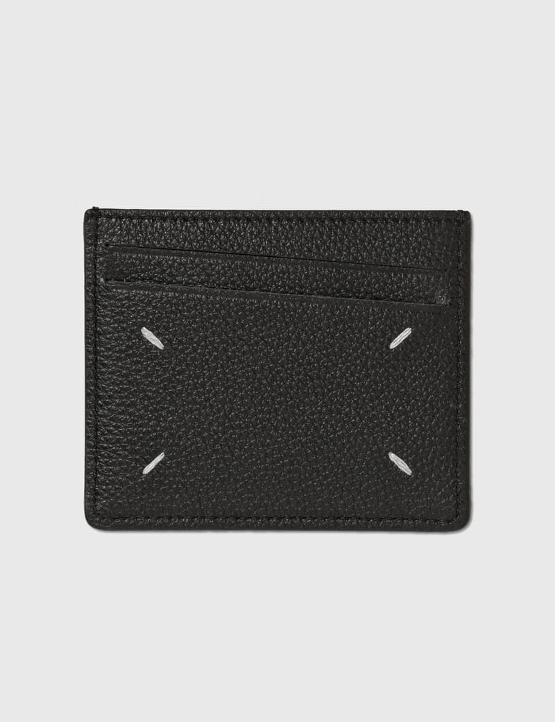 カードケース・名刺入れ MAISON MARGIELA BLACK LEATHER CARD HOLDER Maison Margiela - Leather Card Holder | HBX - Globally