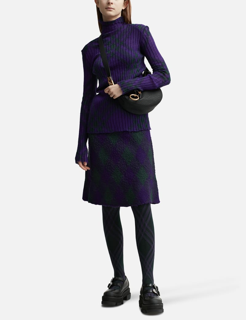 Burberry - モノグラム ウール カシミア ブレンド オーバー