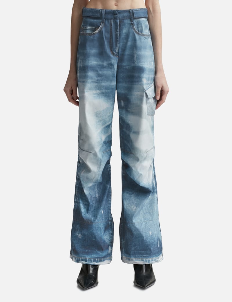 JEAN EFFECT SNOW PANTS