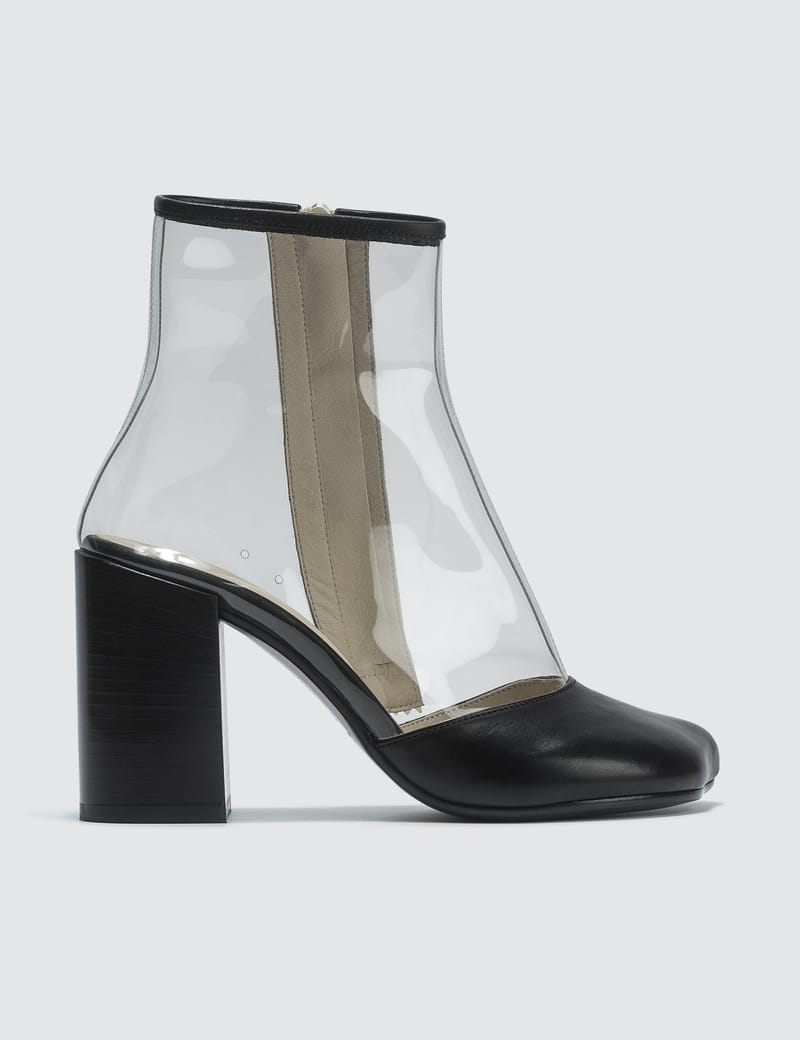 MM6 Maison Margiela - Transparent Boots | HBX - ハイプビースト ...