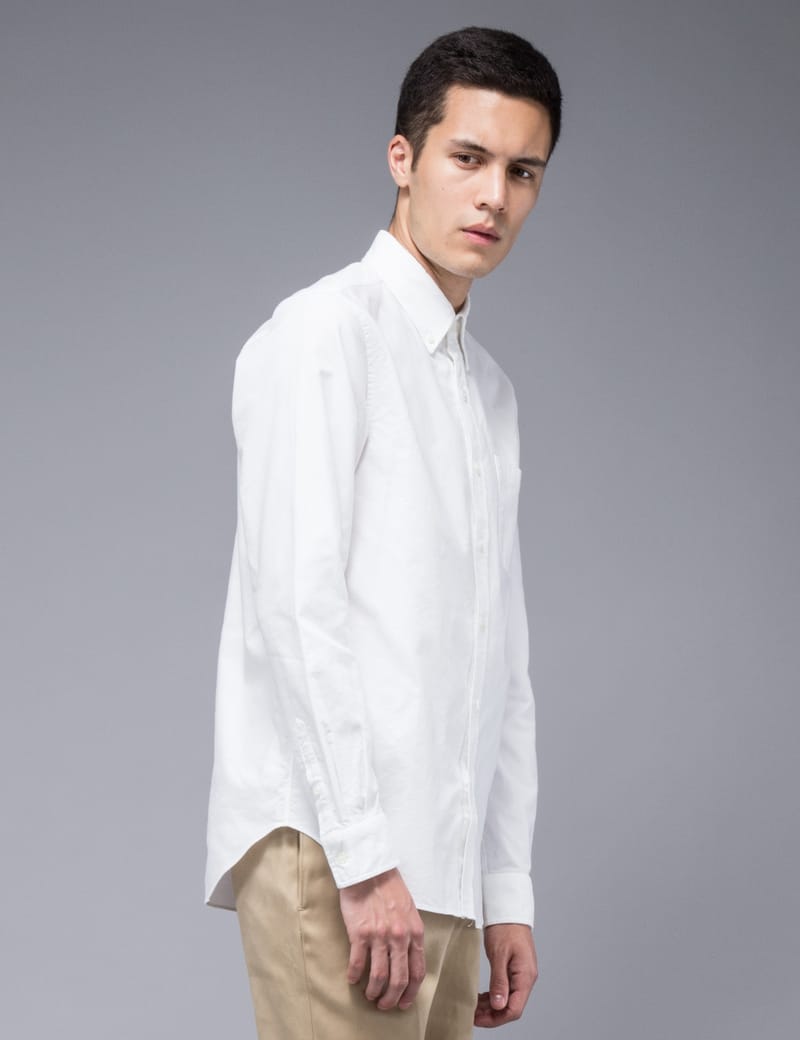 Wacko Maria - Oxford B.D. L/S Shirt (TYPE-3) | HBX - Globally 