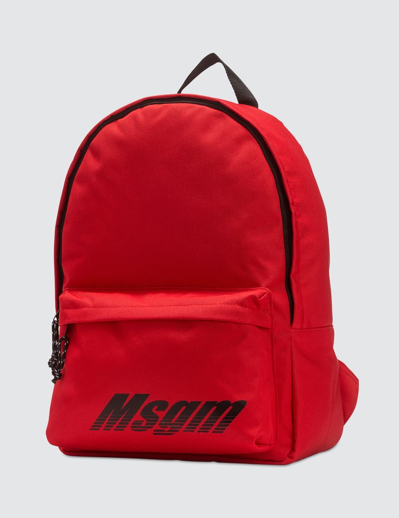 MSGM - Logo Backpack | HBX - Globally Curated Fashion and