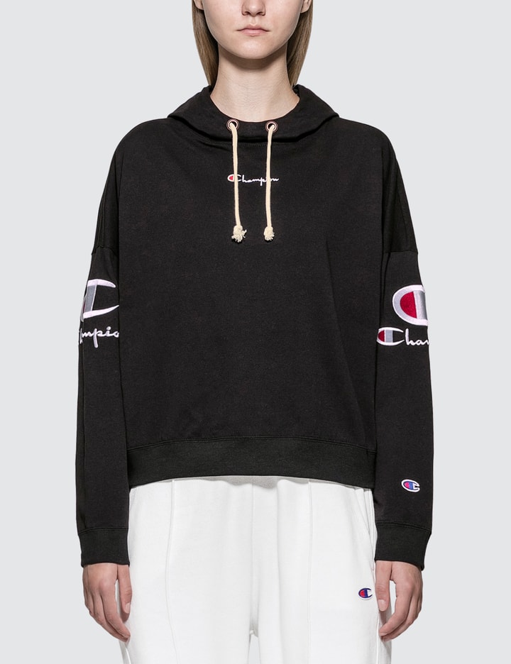 Champion Reverse Weave - Sleeve Logo Hoodie | HBX - Globally Curated ...