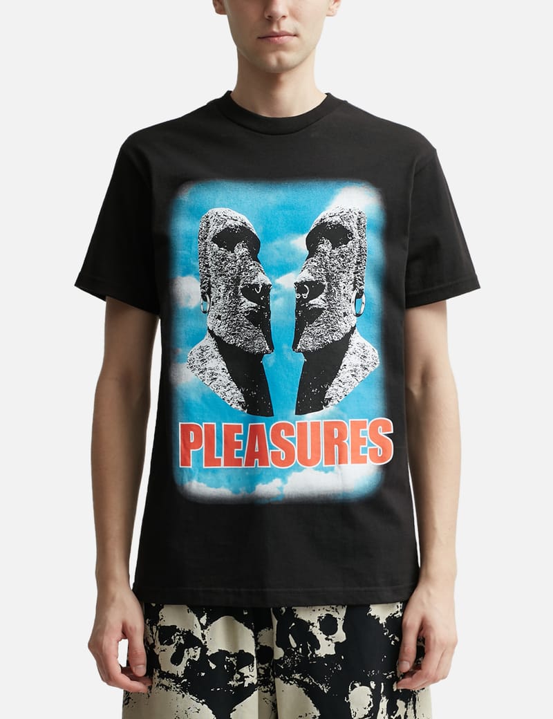【PLEASURES】 HEAD T-SHIRT Black Pleasures - Out of My Head T-shirt | HBX - Globally Curated