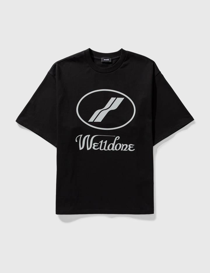 We11done - WE11DONE Logo T-shirt | HBX - Globally Curated Fashion and ...