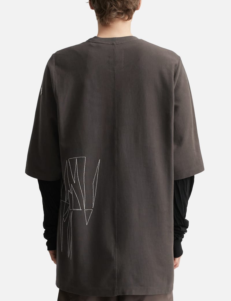 Rick Owens Moncler + Rick Owens Jumbo Cotton T-Shirt - Oversized