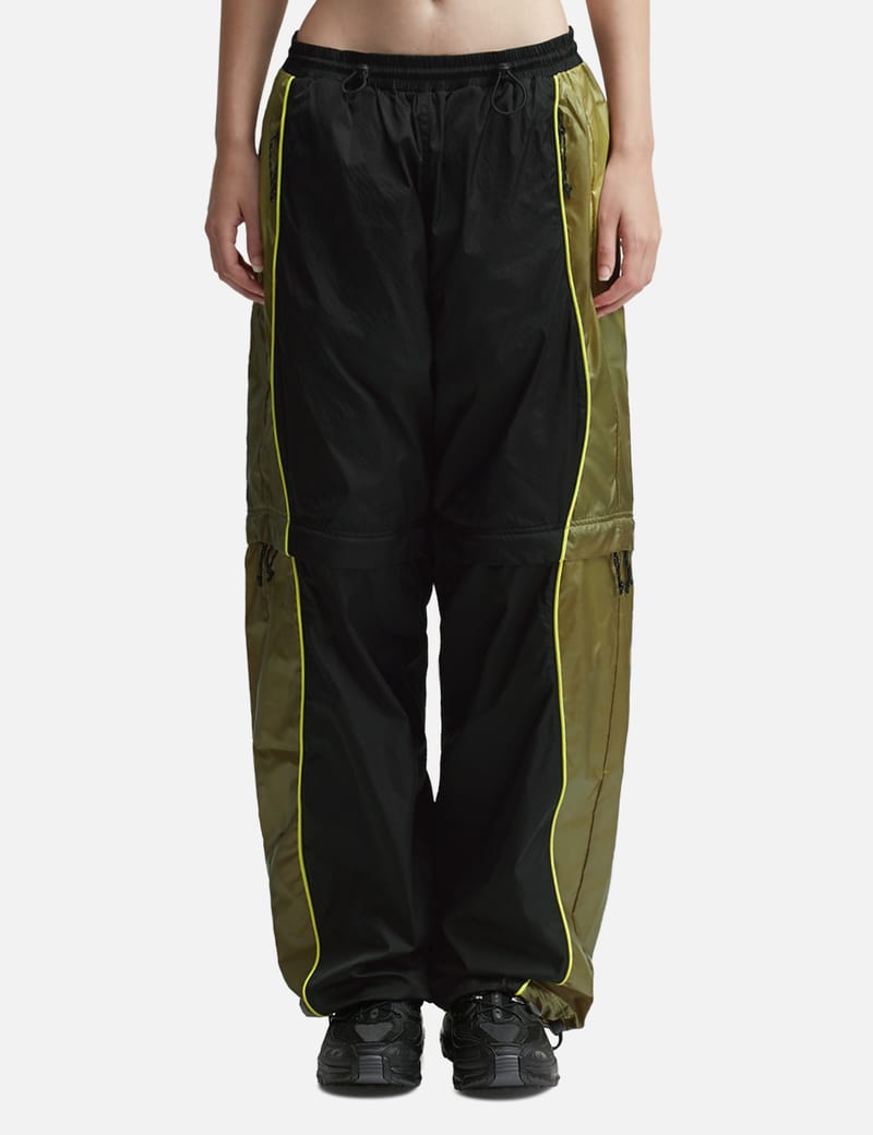 Zip off track store pants