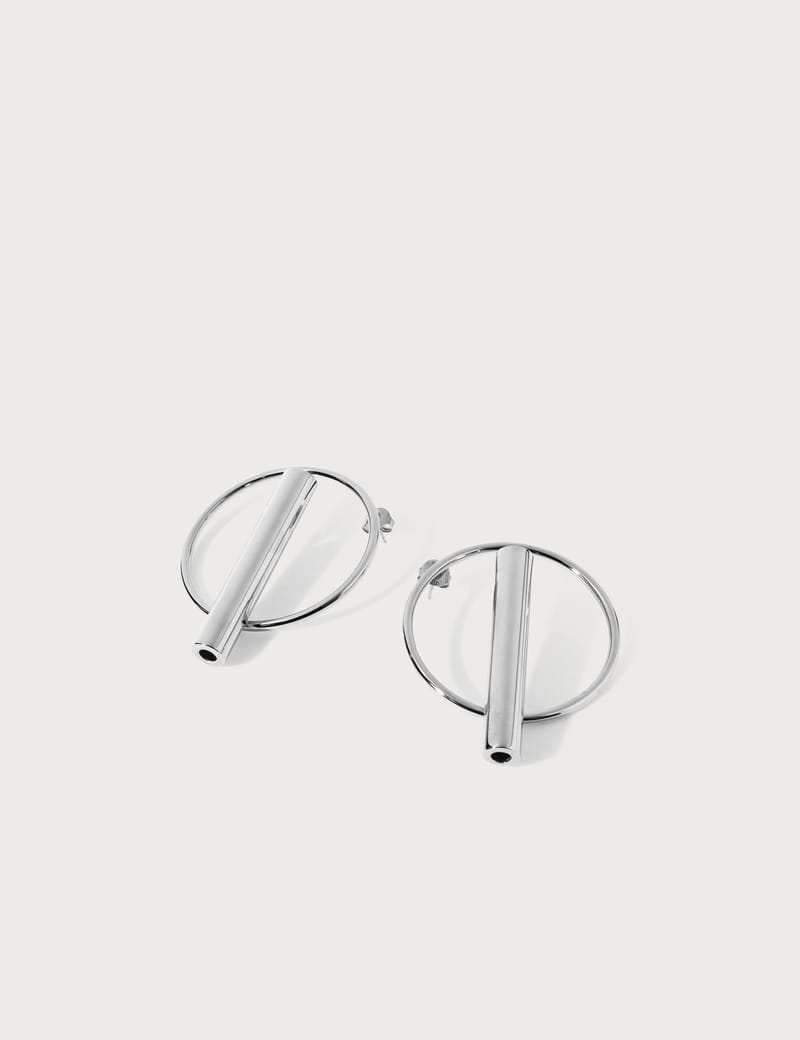 D'heygere - Canister Hoops | HBX - Globally Curated Fashion and