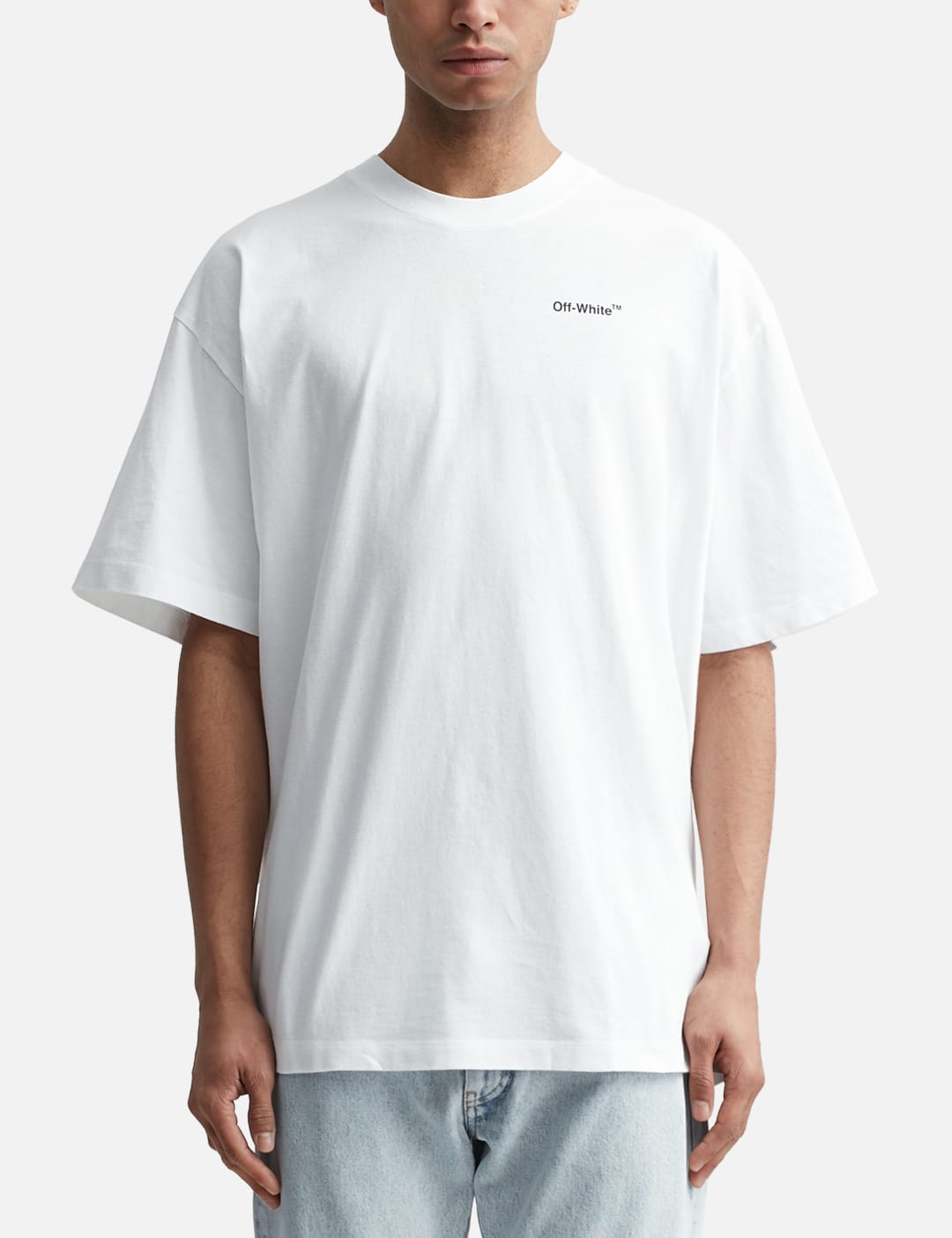 off-white☆オーバーサイズTシャツ　カラヴァッジョ