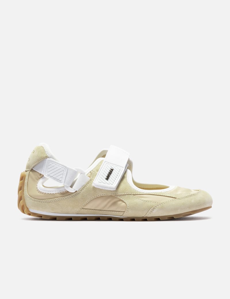 Bottega Veneta Orbit Flash Mary-Jane Sneaker - Suede & nylon