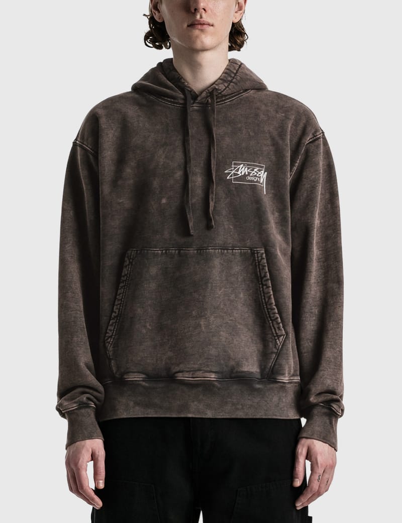 Stüssy - Dyed Stüssy Designs Hoodie | HBX - Globally Curated