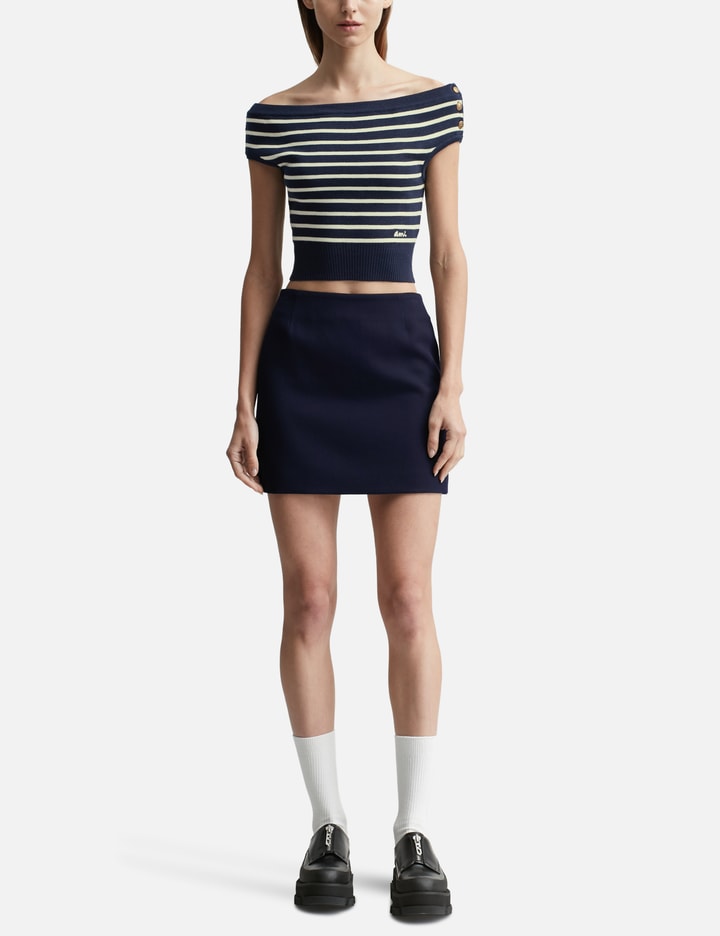 Ami - MINI SKIRT | HBX - Globally Curated Fashion and Lifestyle by Hypebeast