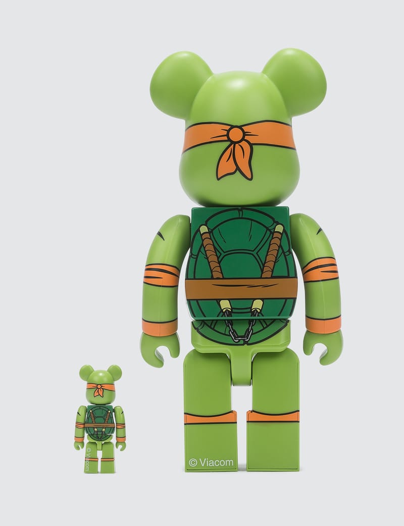 Medicom Toy - 100% & 400% Michelangelo Bearbrick Set | HBX 