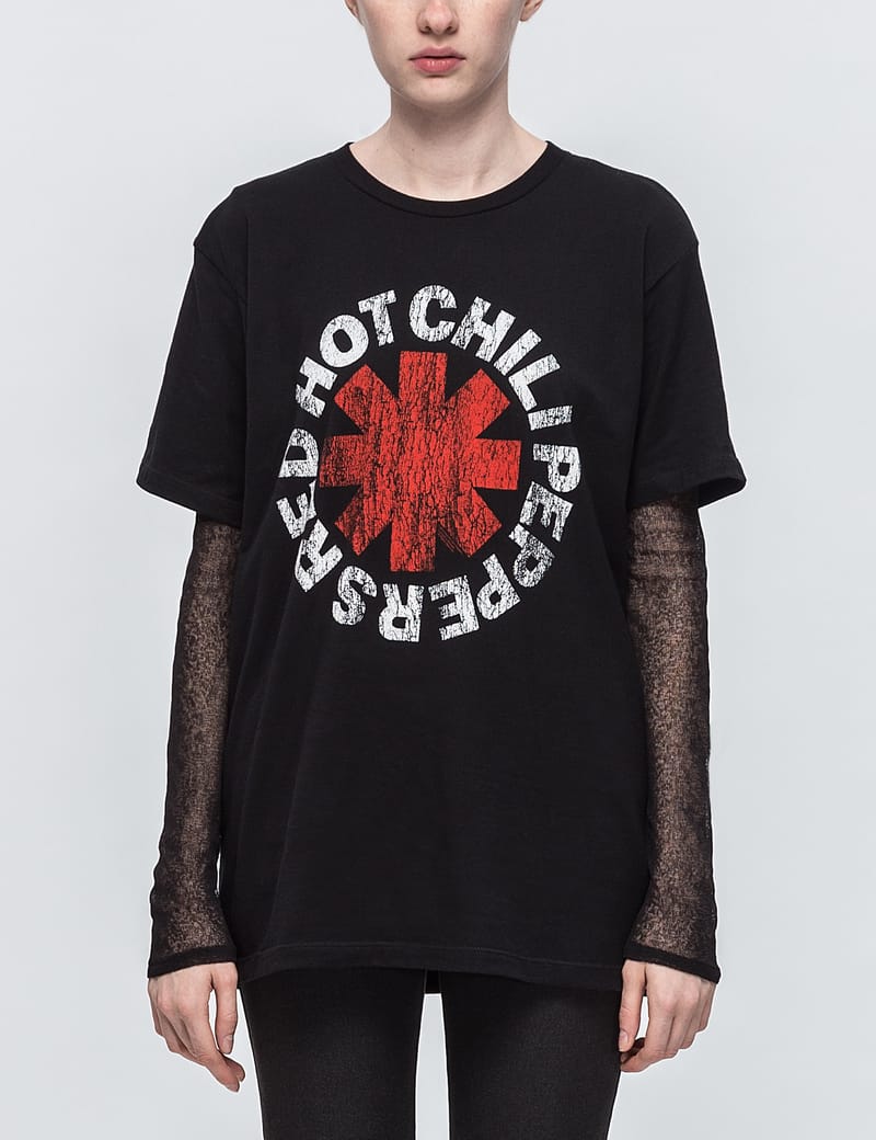 Red hot chili peppers best sale distressed tee