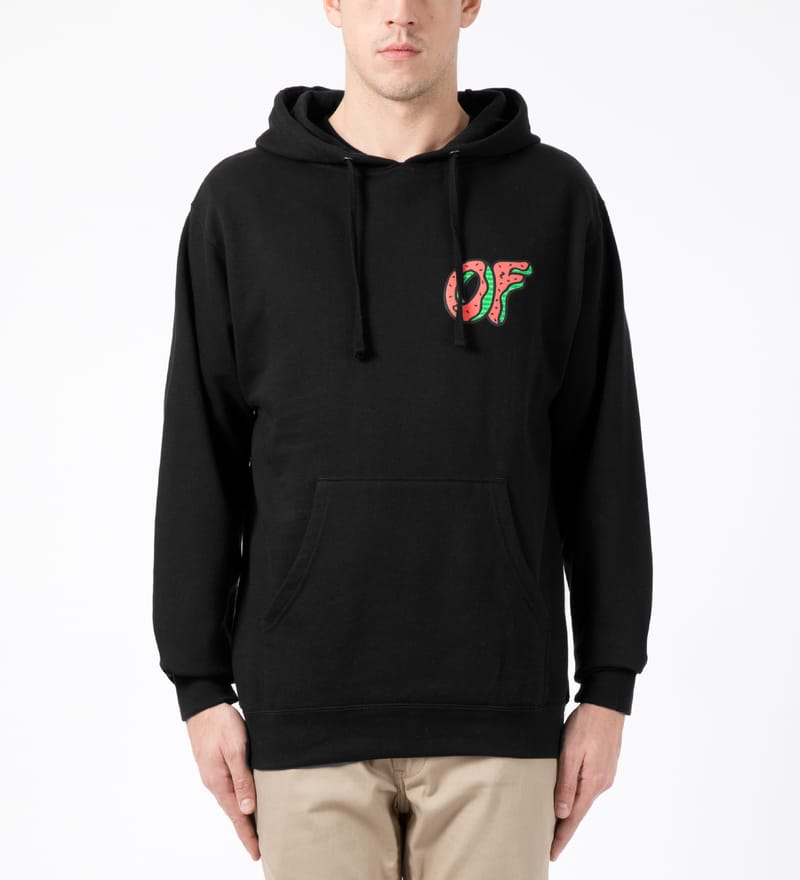 Odd Future - Black OF Watermelon Donut Hoodie | HBX - Globally Curated ...