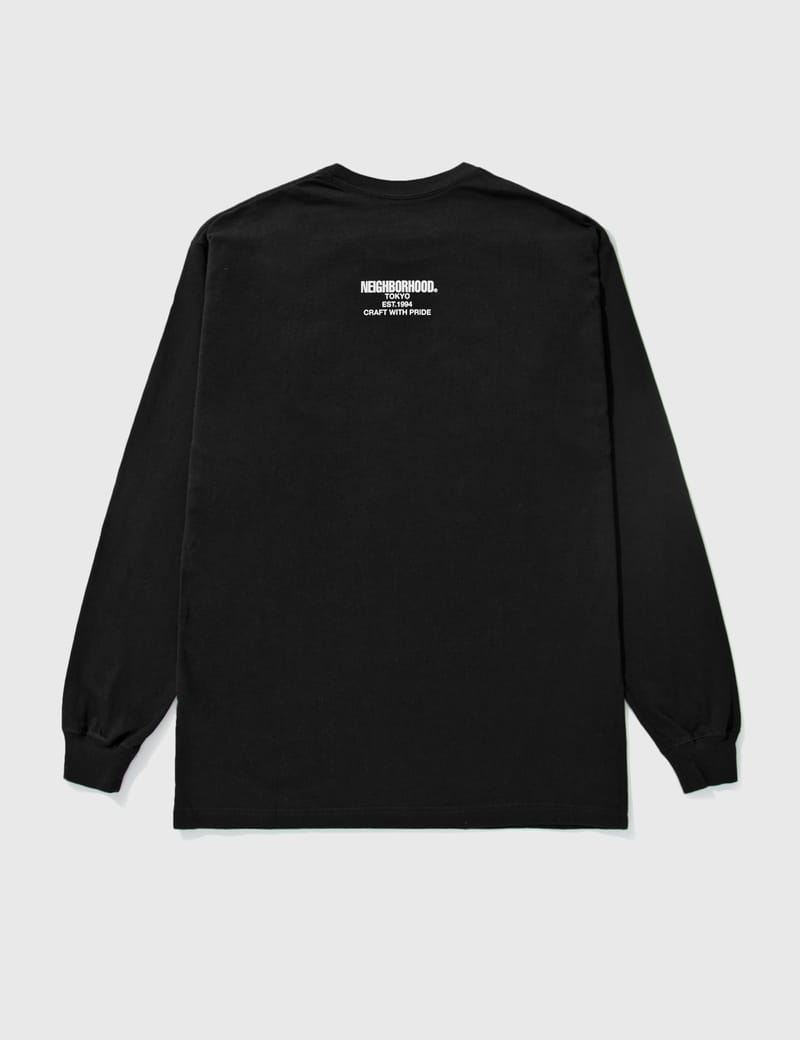 NEIGHBORHOOD - Bones Long Sleeve T-shirt | HBX - Globally