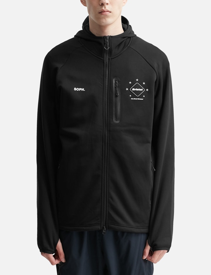 F.C. Real Bristol - Polartec Power Stretch Zip Up Gaiter Hoodie | HBX