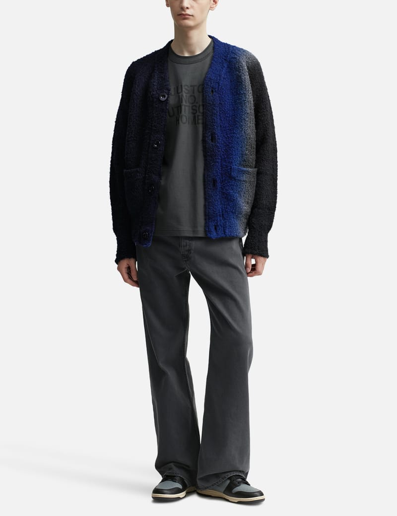 Sacai - Tie Dye Knit Cardigan | HBX - Globally Curated Fashion and