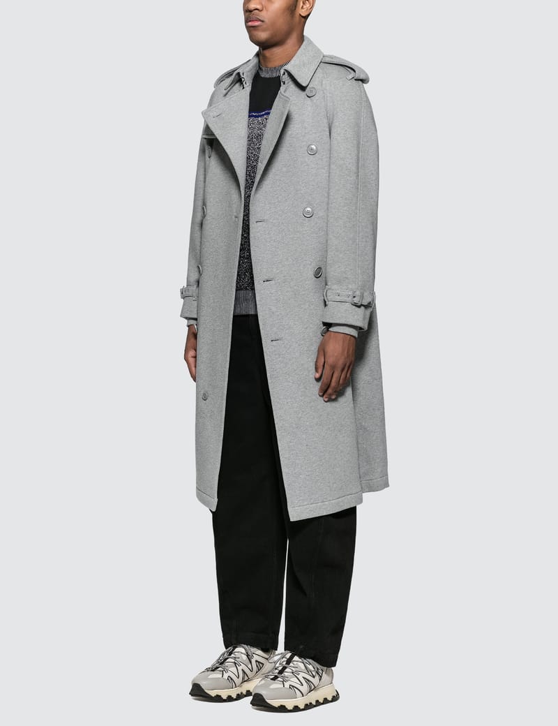 Burberry - Cotton Jersey Trench Coat | HBX - Globally Curated