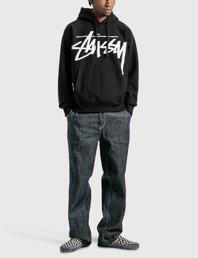 Big stock discount hoodie stussy