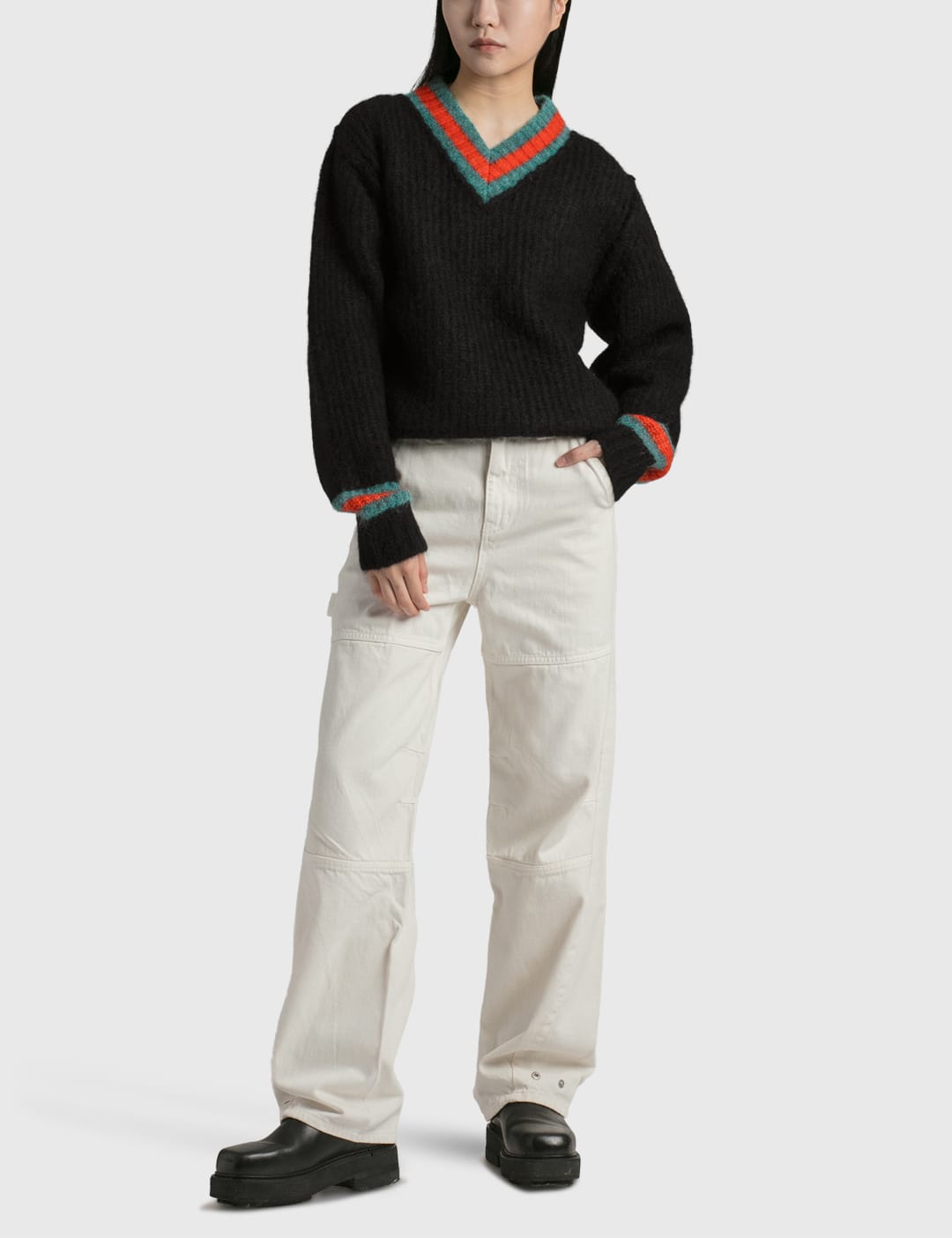 Stüssy - Mohair Tennis Sweater | HBX - Globally Curated Fashion 