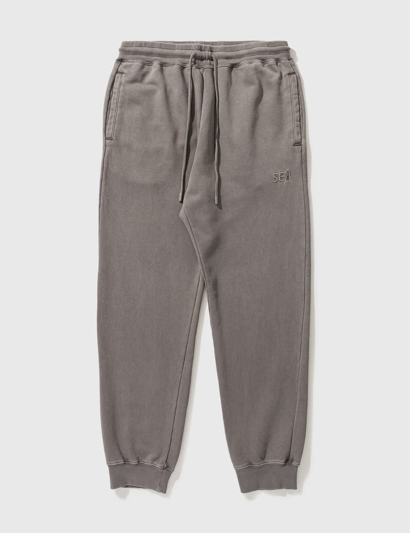 WIND AND SEA PIGMENT-DYE SWEAT PANTS-