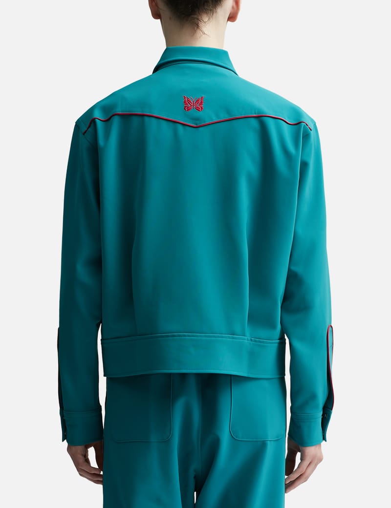 Needles - PIPING COWBOY JAC - PE/PU DOUBLE CLOTH | HBX