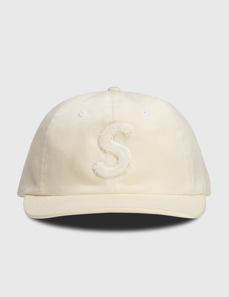 Supreme - SUPREME S LOGO CAMP CAP | HBX - Globally Curated Fashion ...