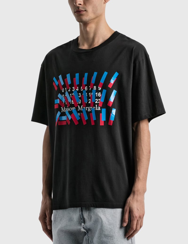 Maison Margiela - Tape Print T-shirt | HBX - Globally Curated