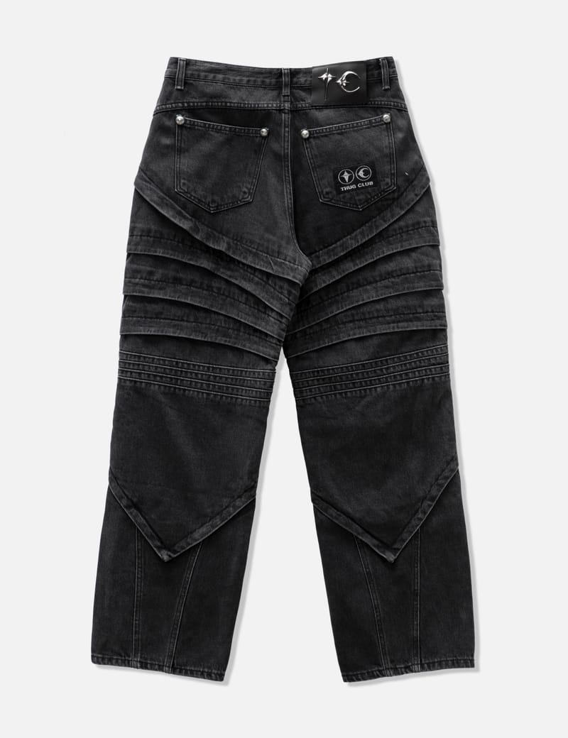 THUG CLUB - Warrior Denim Stud Pants | HBX - Globally Curated 