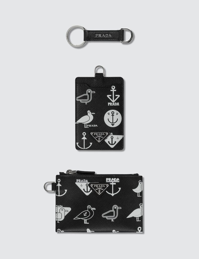 Prada - Zip Wallet with Chain | HBX - Globally Curated Prada - Zip Wallet with Chain | HBX - Globally Curated
