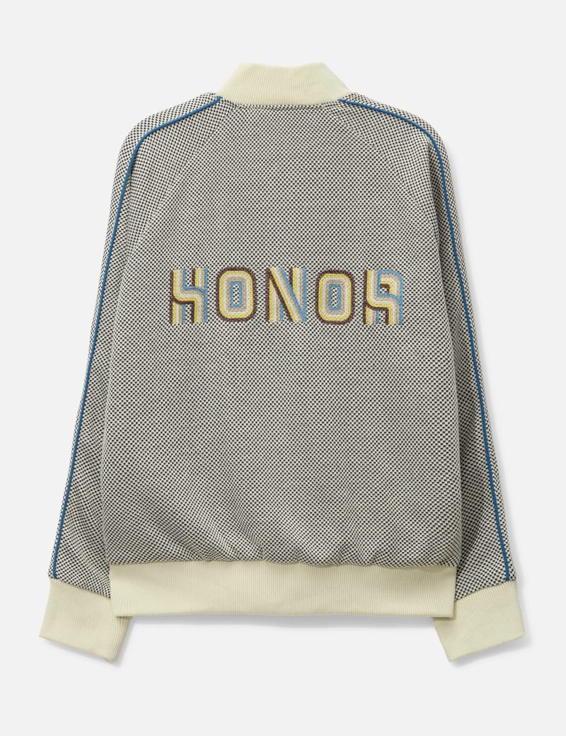 HONOR THE GIFT - NOVELTY KNIT TRACK JACKET | HBX - Globally HONOR THE GIFT - NOVELTY KNIT TRACK JACKET | HBX - Globally