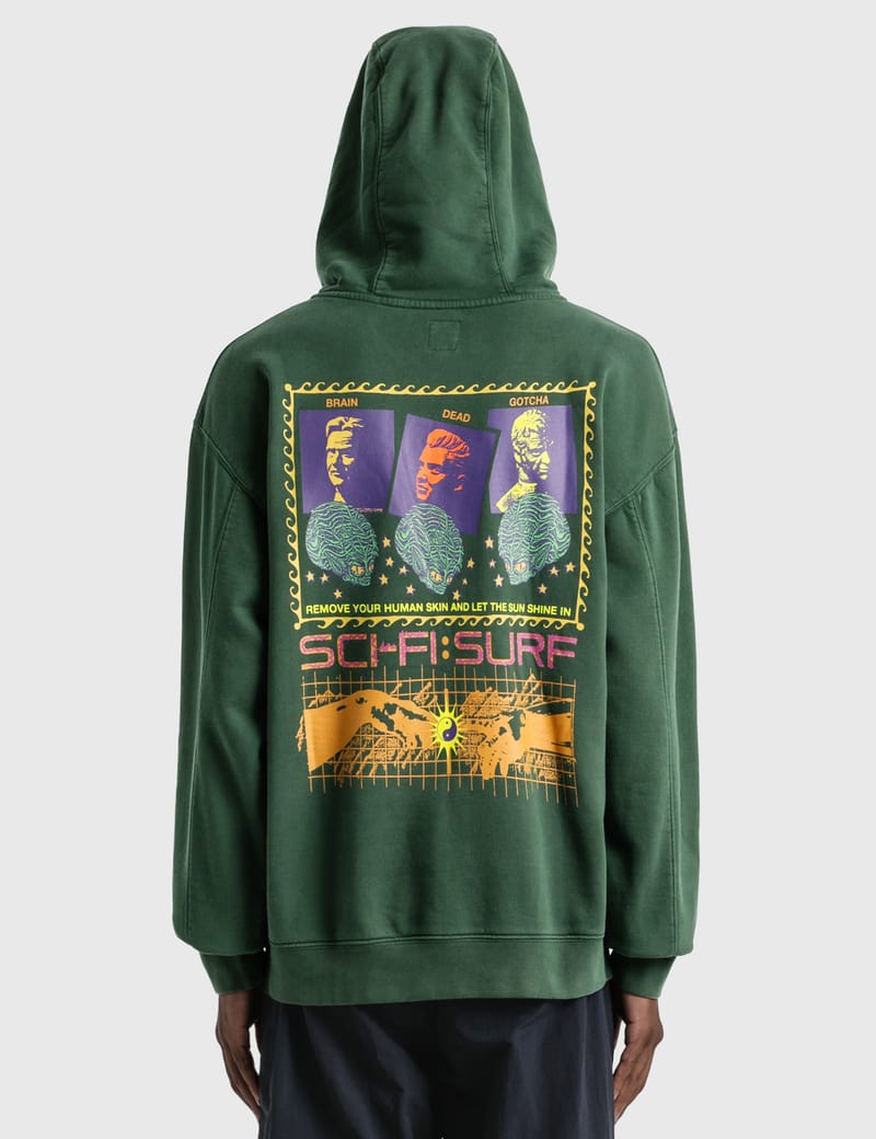 Brain Dead - Brain Dead x Gotcha Sci-fi Surf Hooded Sweatshirt | HBX