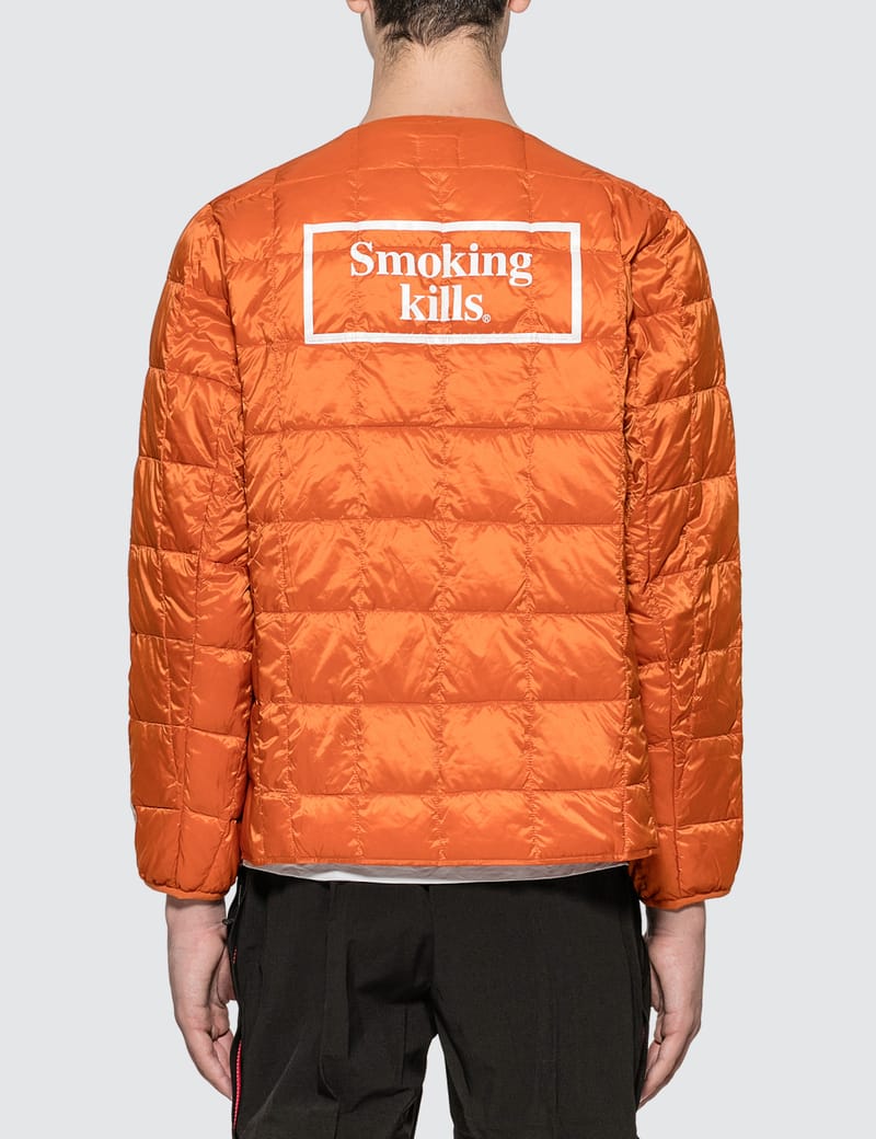 FR2 - #FR2 × TAION Crew Neck Button Down Jacket | HBX