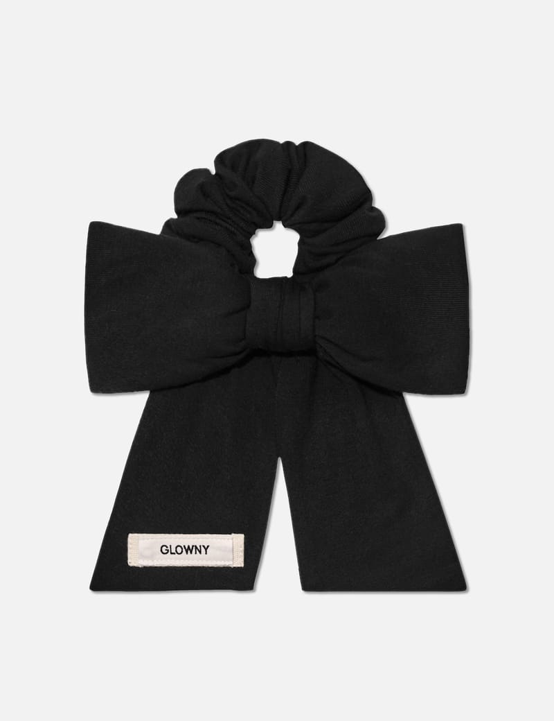 ●GLOWNY● BOW SCRUNCHIE BLACK GY25LWAC004BK Glowny - Bow Scrunchie | HBX - Globally Curated Fashion and