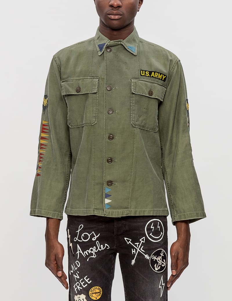 H and outlet m army jacket