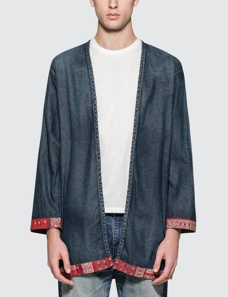 【SOPH】【ソフネット】【新品】LONG SHIRT CARDIGAN SOPHNET. - Denim Long Shirt Cardigan | HBX - ハイプビースト