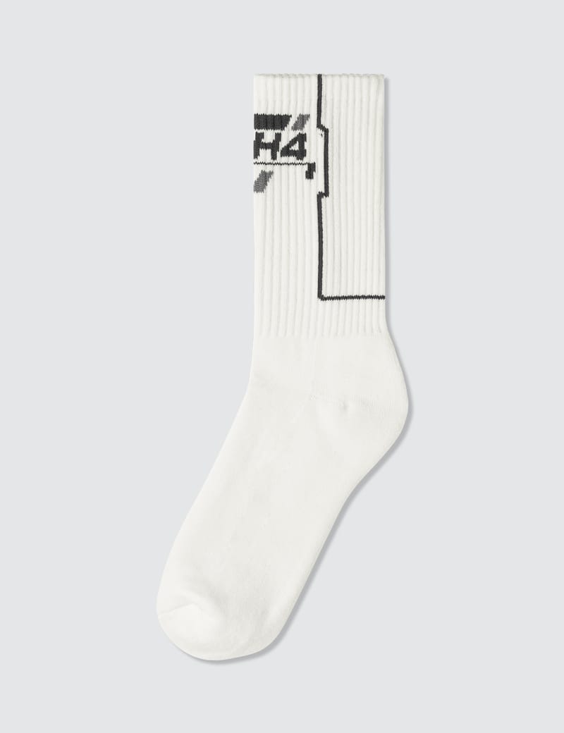 C2H4 Company Logo Sock HBX Globally Curated Fashion and