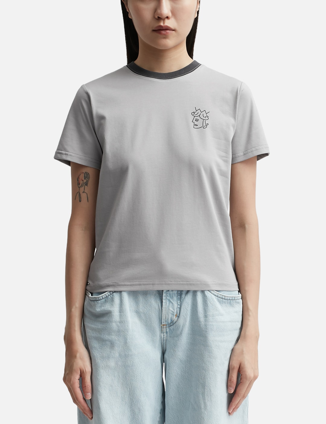 Victoria - Logo Ringer T-Shirt (Kids) | HBX