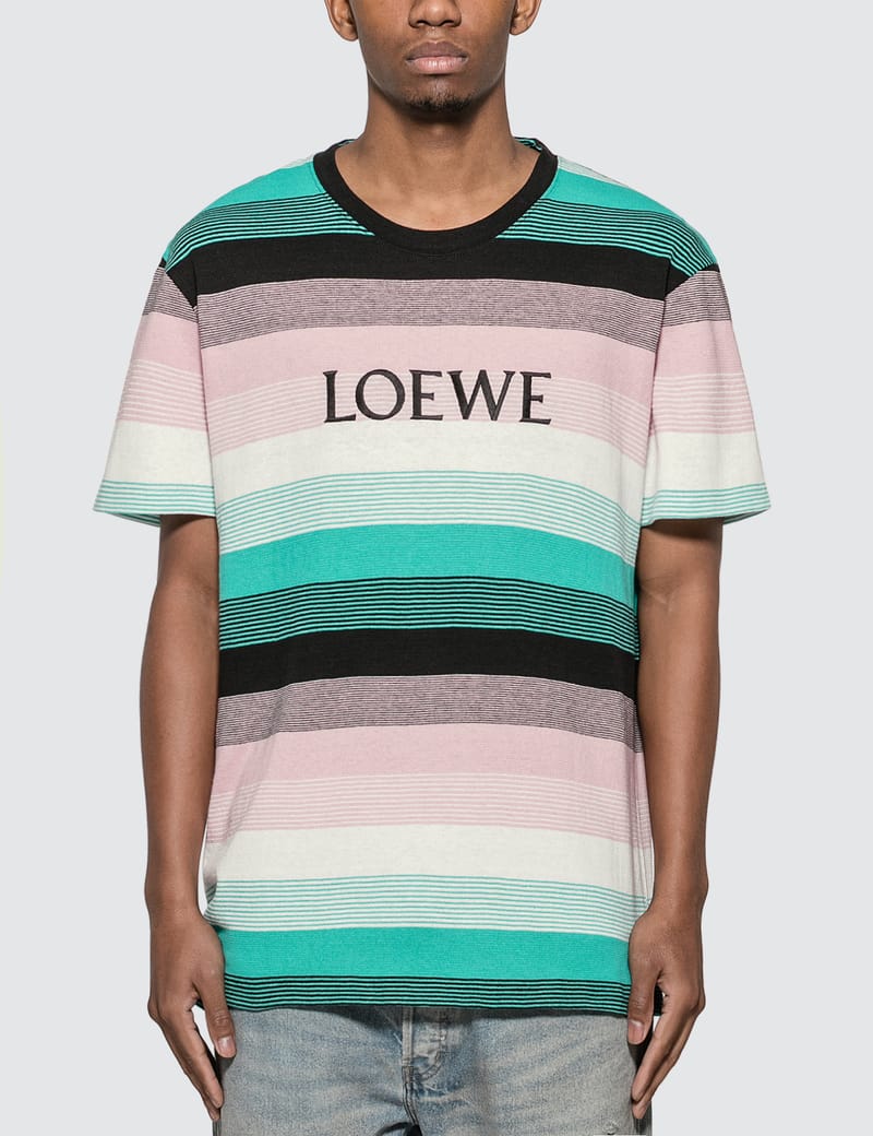 新品通販 loewe stripe t-shirt ストライプシャツ e3fxn-m90490759950